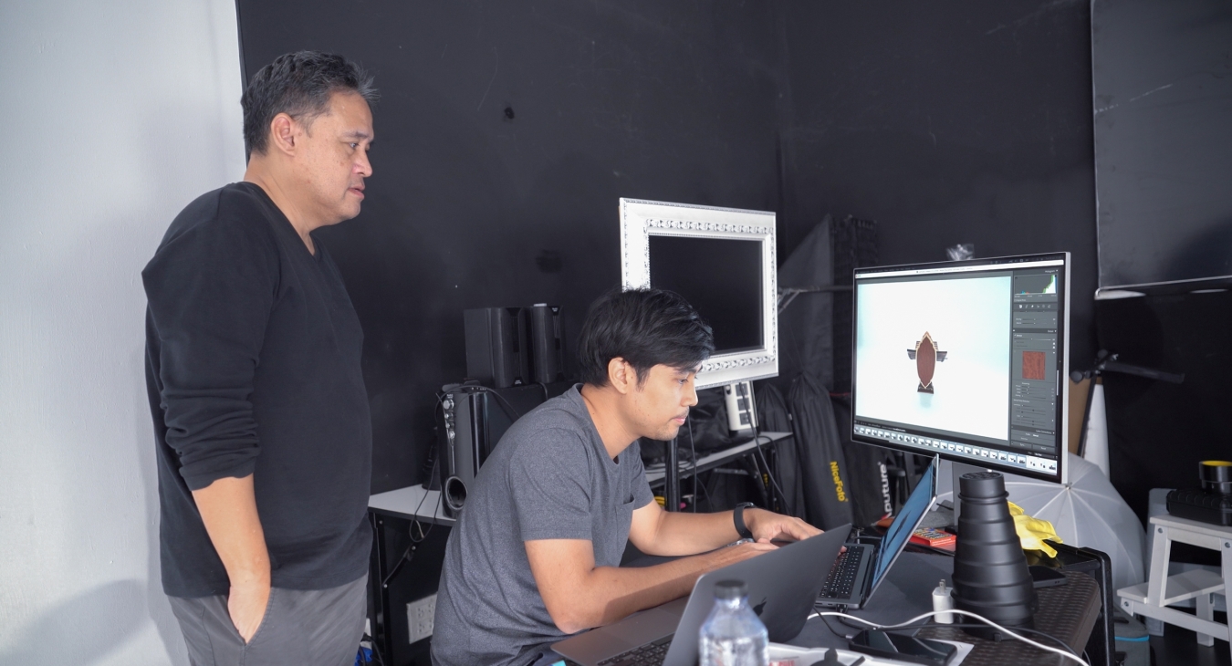 ภาพเบื้องหลังการทำงานของฝ่ายบันทึกภาพ