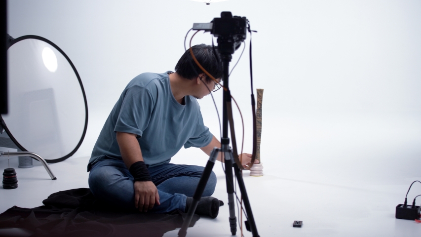 ภาพเบื้องหลังการทำงานของฝ่ายบันทึกภาพ